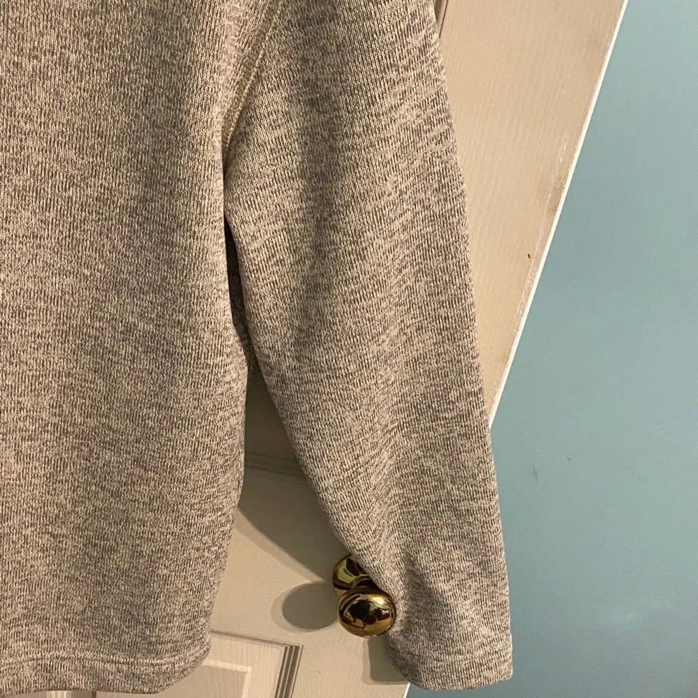 Van Heusen Gray Button-Up Men's Sweater - Picture 4 of 7